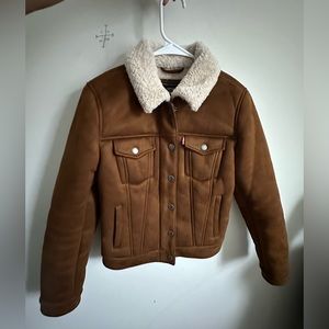Levis Faux Shearling Trucker Jacket XS